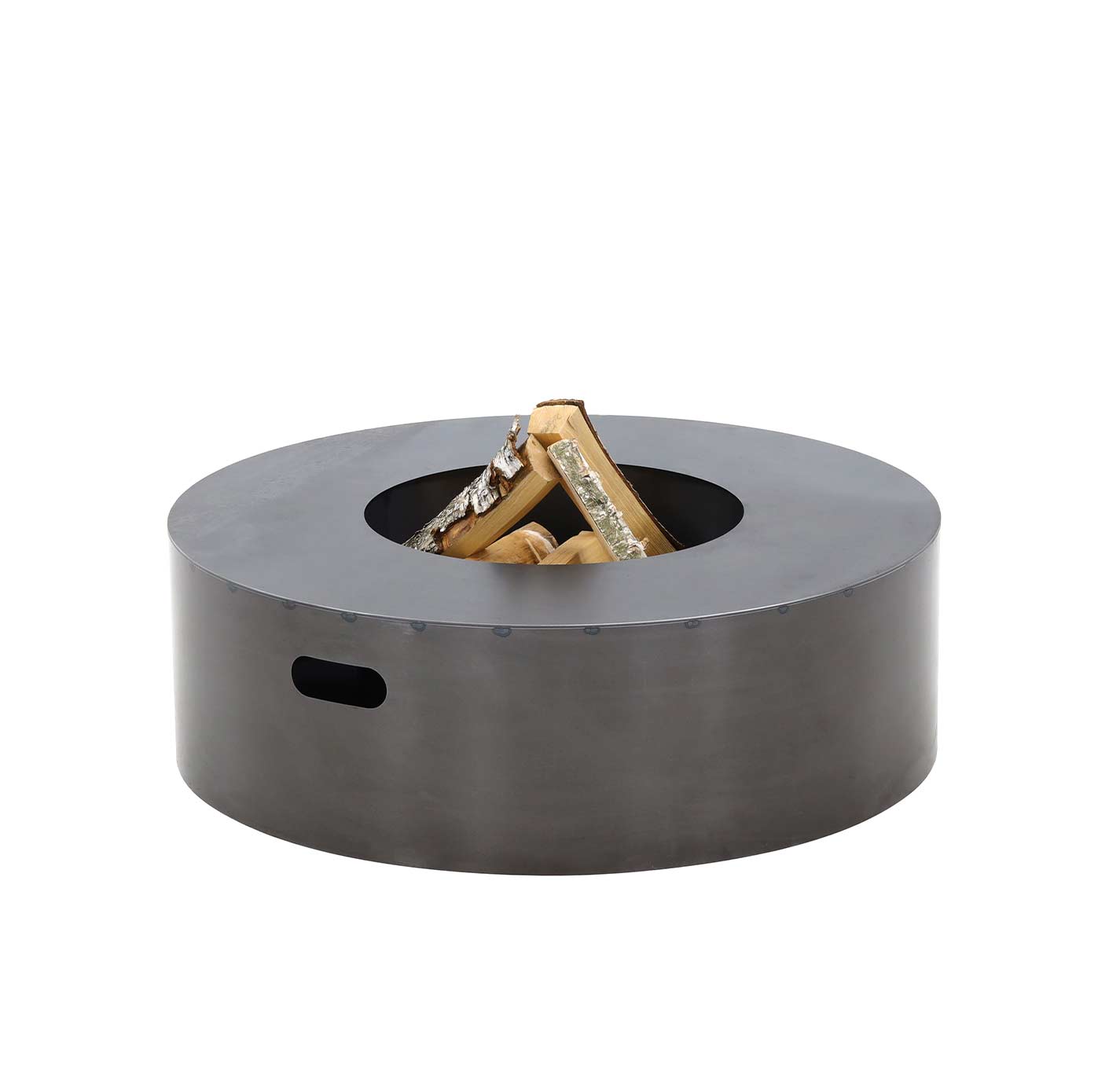 Feuerschalen Donat "Lumino" runde Feuerstelle -Ø 79 cm 