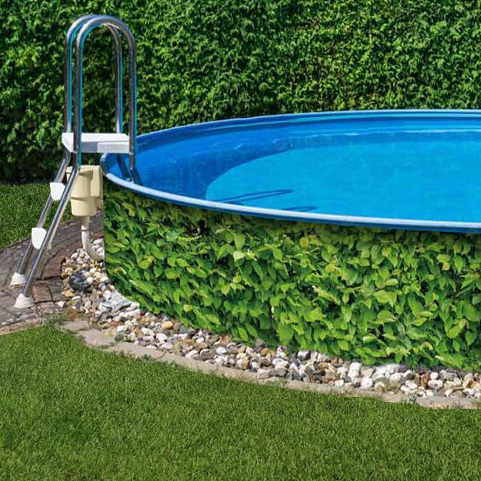 M-tec print® robuste Poolverkleidung Hainbuche