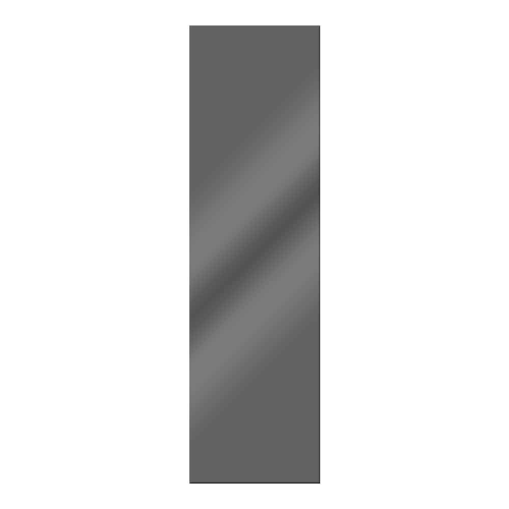 Glasscheibe Glaswand System Vetro anthrazit 51,5 x 180 cm