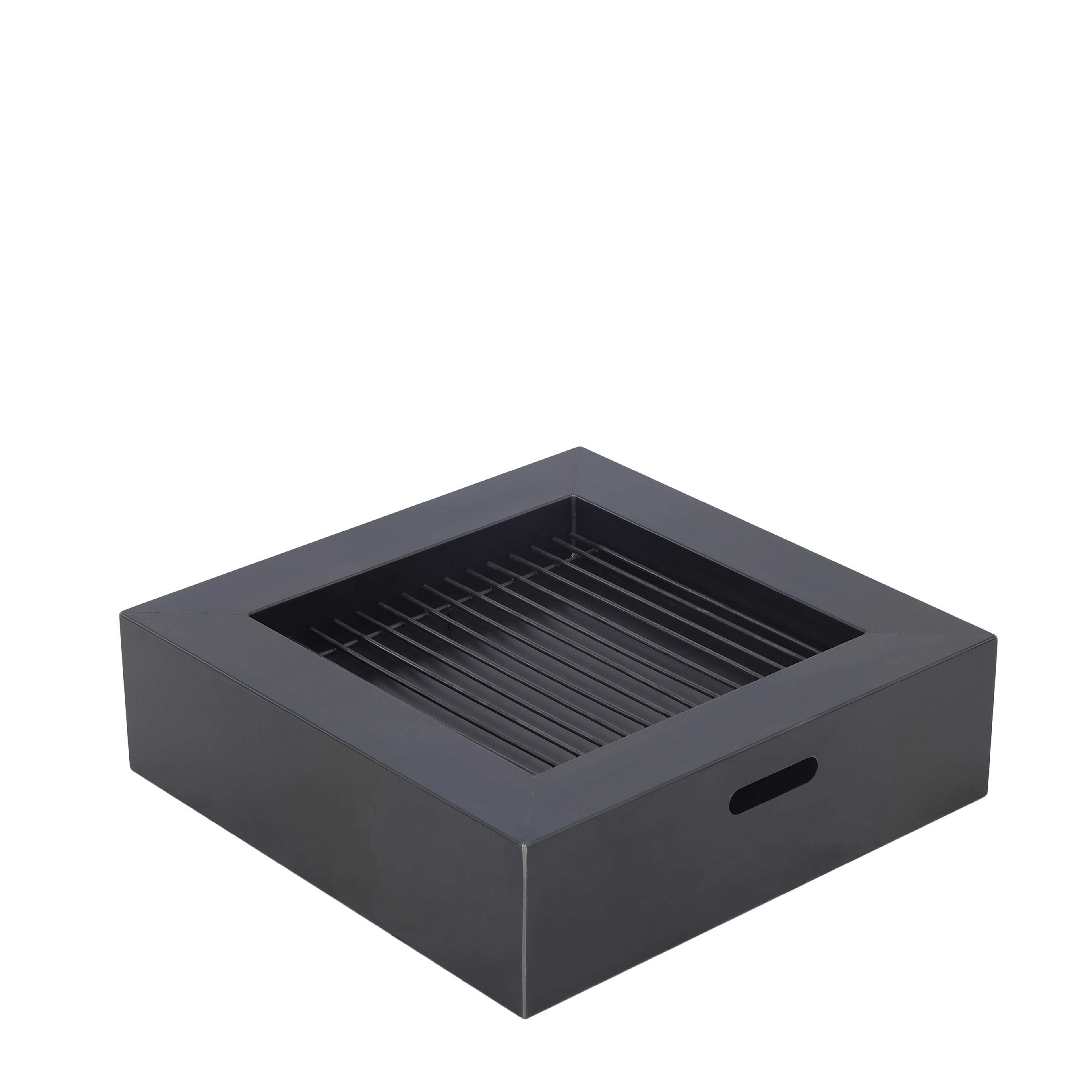Feuerschalen  "C A P R I" quadratische Feuerstelle-80x80x23cm