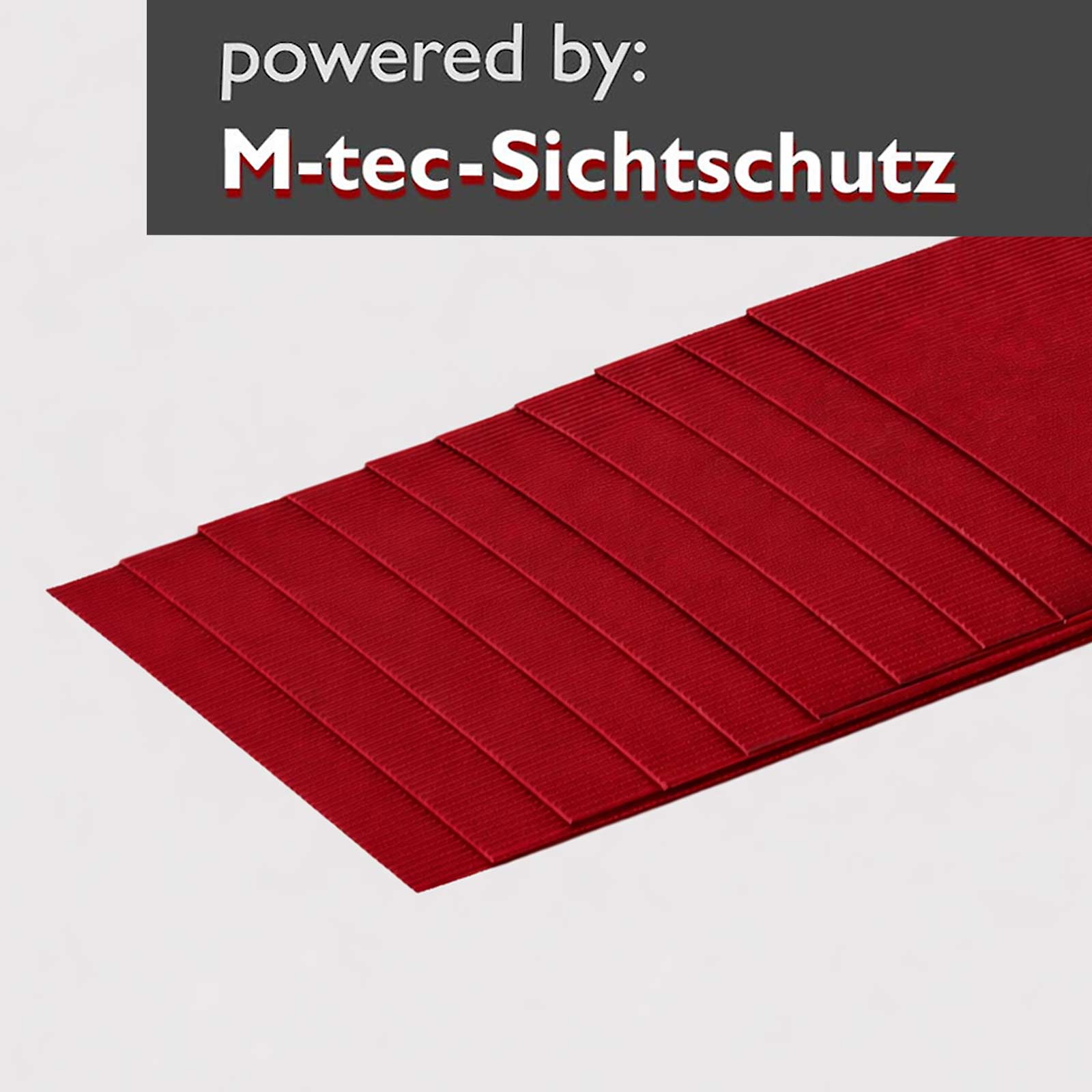 Robinrot PP Sichtschutz Streifen 10er Pack 