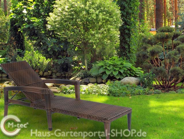 Gartenmöbel Liege - Penthouse-choco