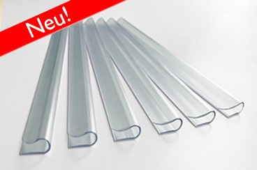 Transparente Klemmschinen