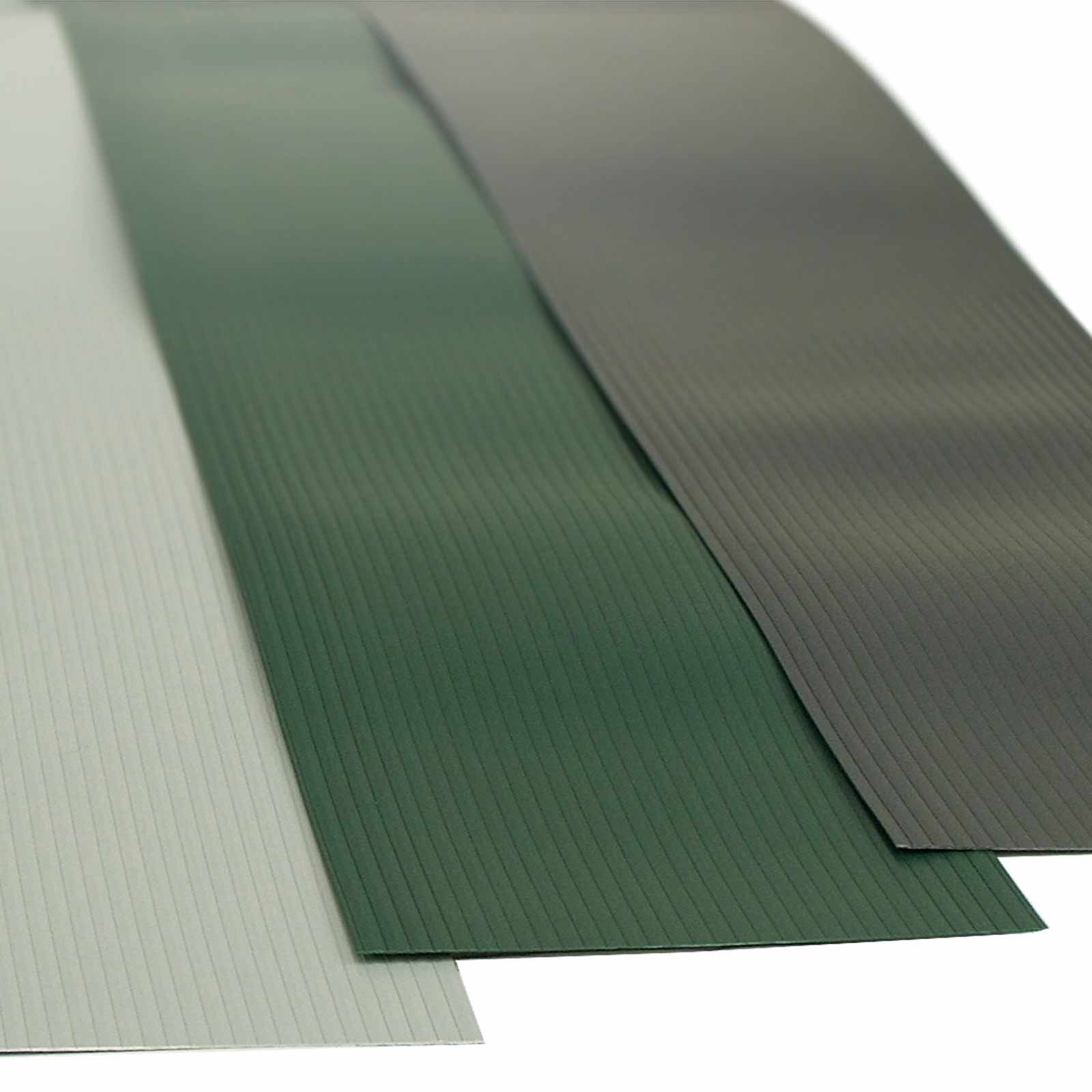 Hart-PVC Sichtschutzstreifen  lichtgrau | 23,5cm 
