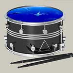 snare drum print
