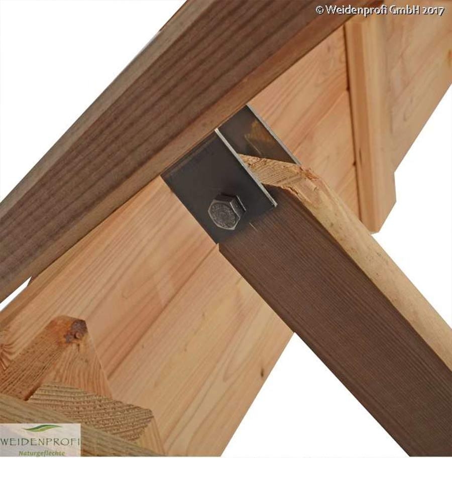 Frühbeet Lärche mit Deckel