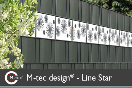 M-tec Designstreifen Line Star
