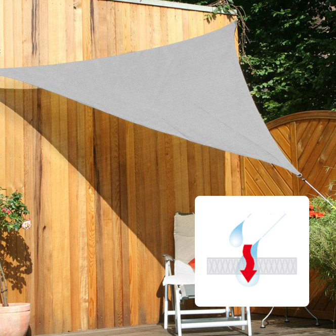 Dreiecksonnensegel-grau-3,00 m