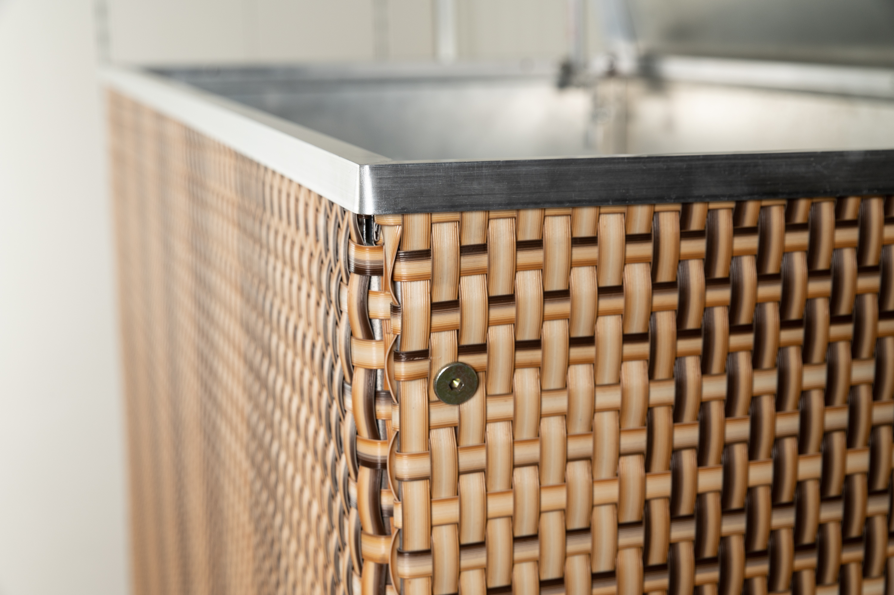 Polyrattan Kissenbox