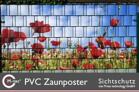 PVC Zaunposter