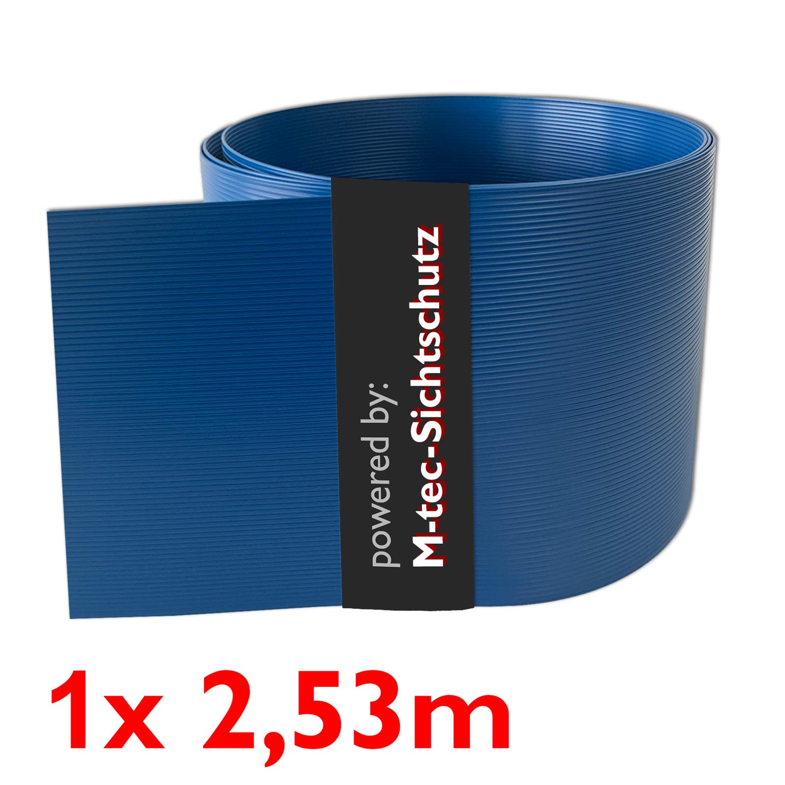 PP Sichtschutzstreifen Premium | Farbe blau