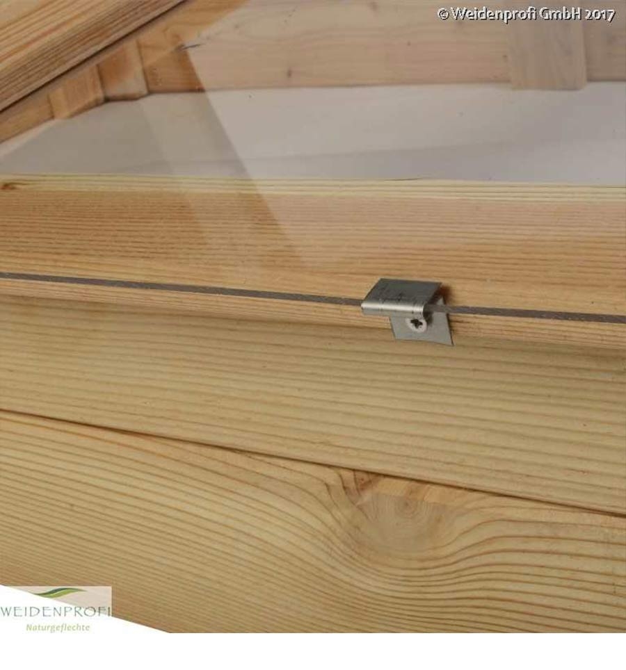 Frühbeet Lärche mit Deckel