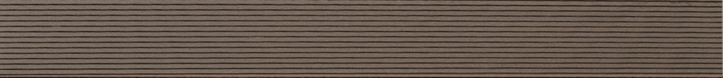 WPC Zaunbrett Zierrille als 3er Pack-dunkelbraun-20 x 1800 x 195 mm