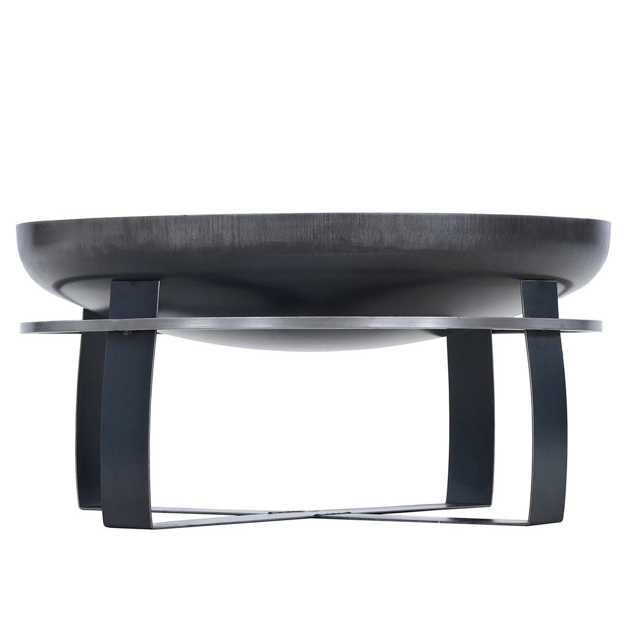 Stilvolle Feuerschale Milano mit Feuerstelle -Ø 80 cm