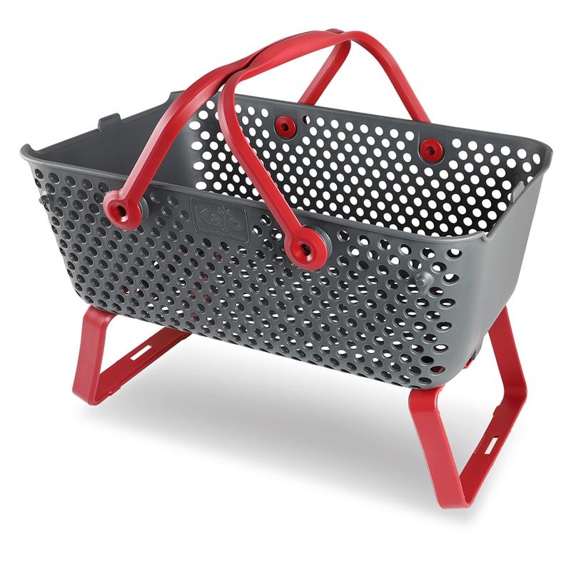 Gartenkorb Kajo, Stapelbar, Farbe: Kirsche, Größe: 15 Liter