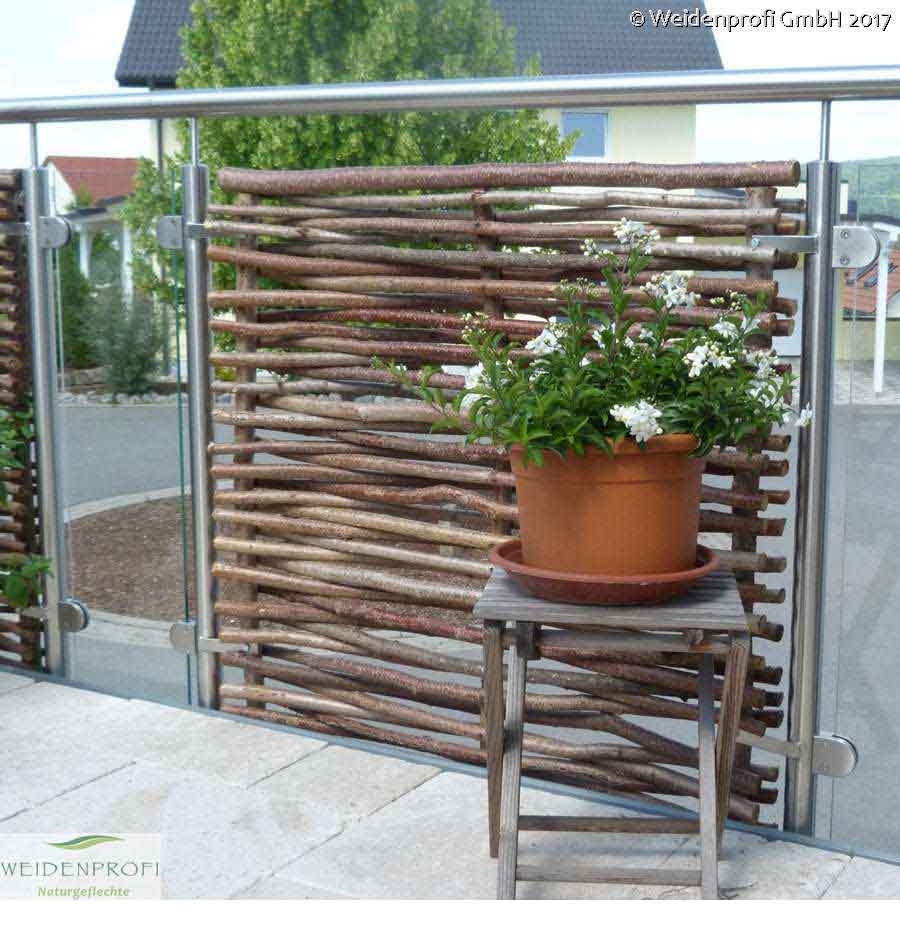 Haselnuss Flechtzaun Universal-B  1,00 x  H  0,90 m
