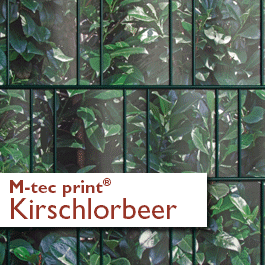 "M-tec print®" Weich-PVC - Kirschlorbeer
