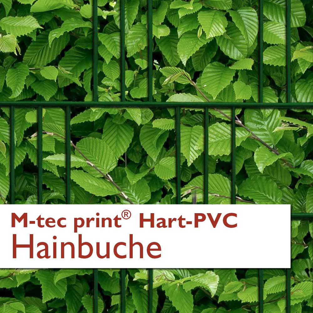 "M-tec print®" Hart-PVC - Hainbuche