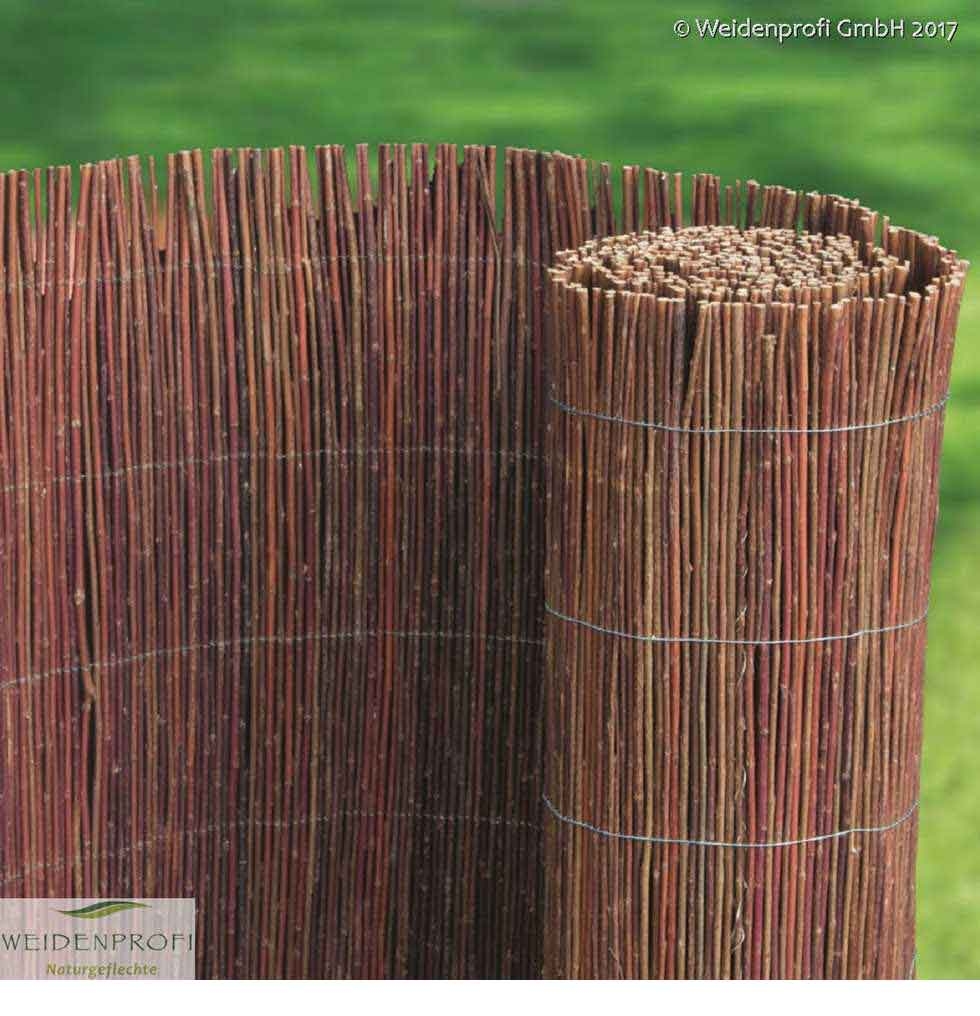 Weidenmatte Deluxe Weide | Gartensichtschutz Weidenmatte Deluxe Weide | Sichtschutz- 0,90 x 3,00m