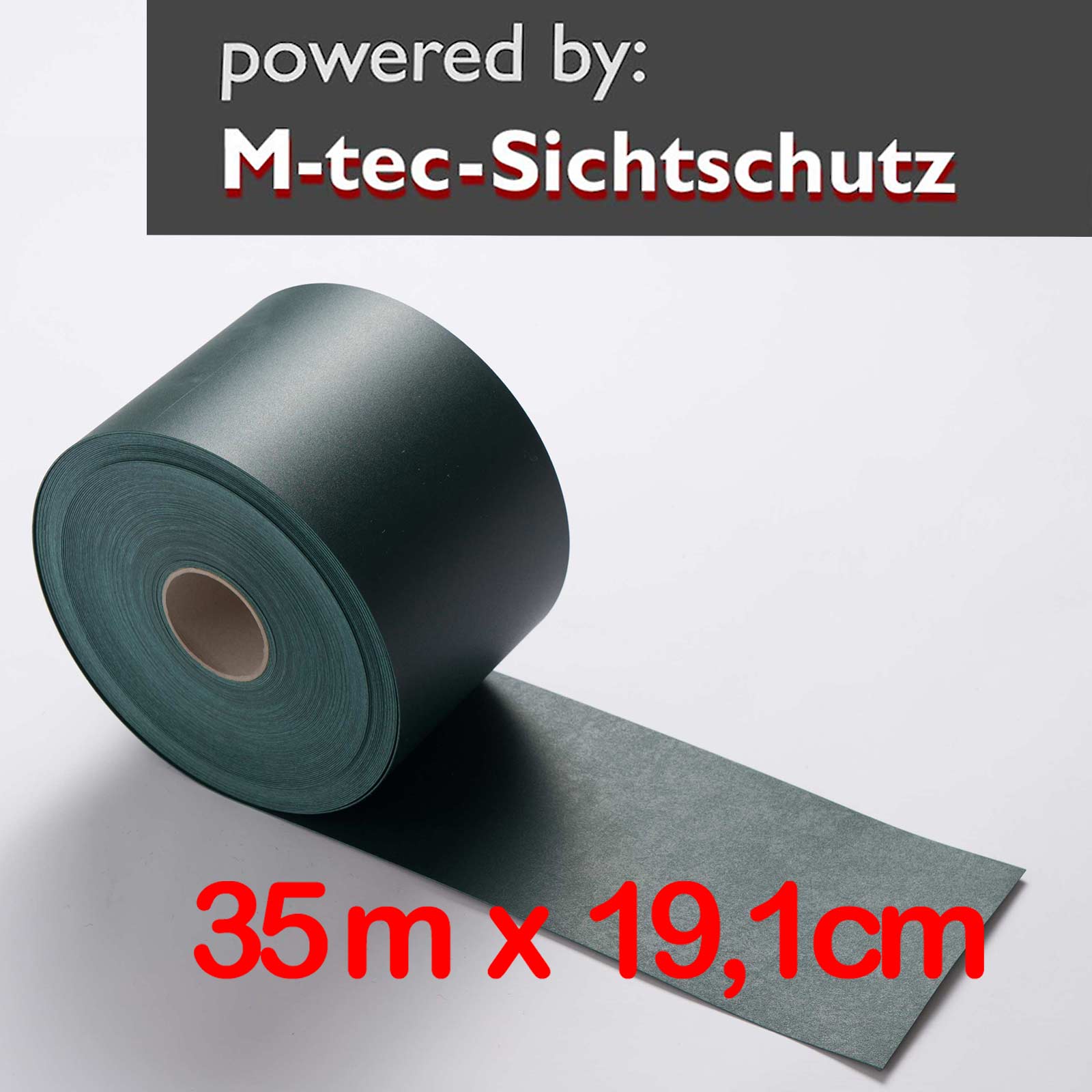 35lfm Rolle Moosgruen PP Lederstruktur 