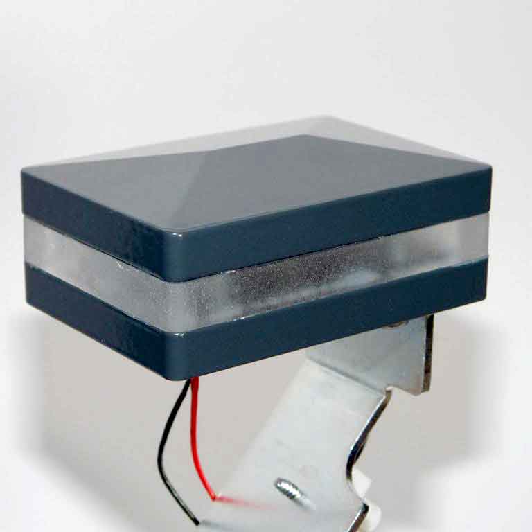 LED-Zaunpfostenkappen anthrazit 60x40mm