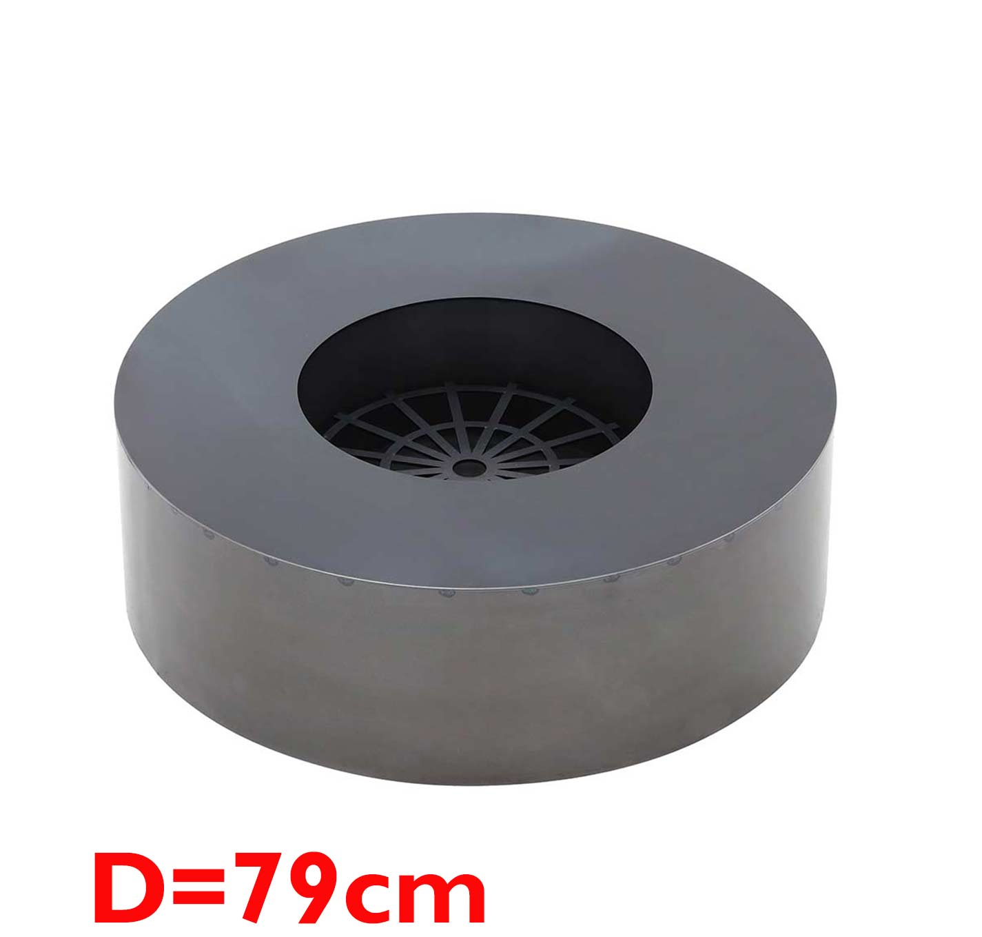 Feuerschalen Donat "Lumino" runde Feuerstelle -Ø 79 cm 