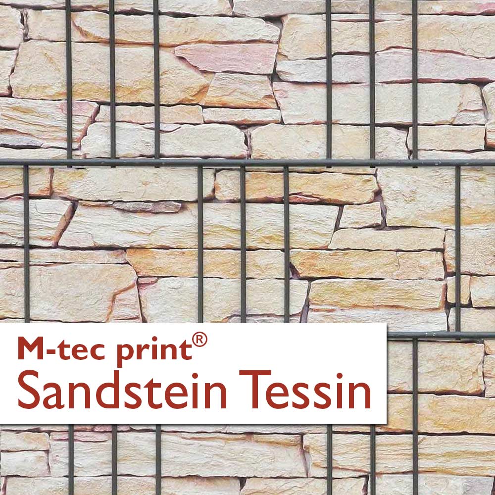 M-tec print® Weich-PVC - Sandstein Tessin