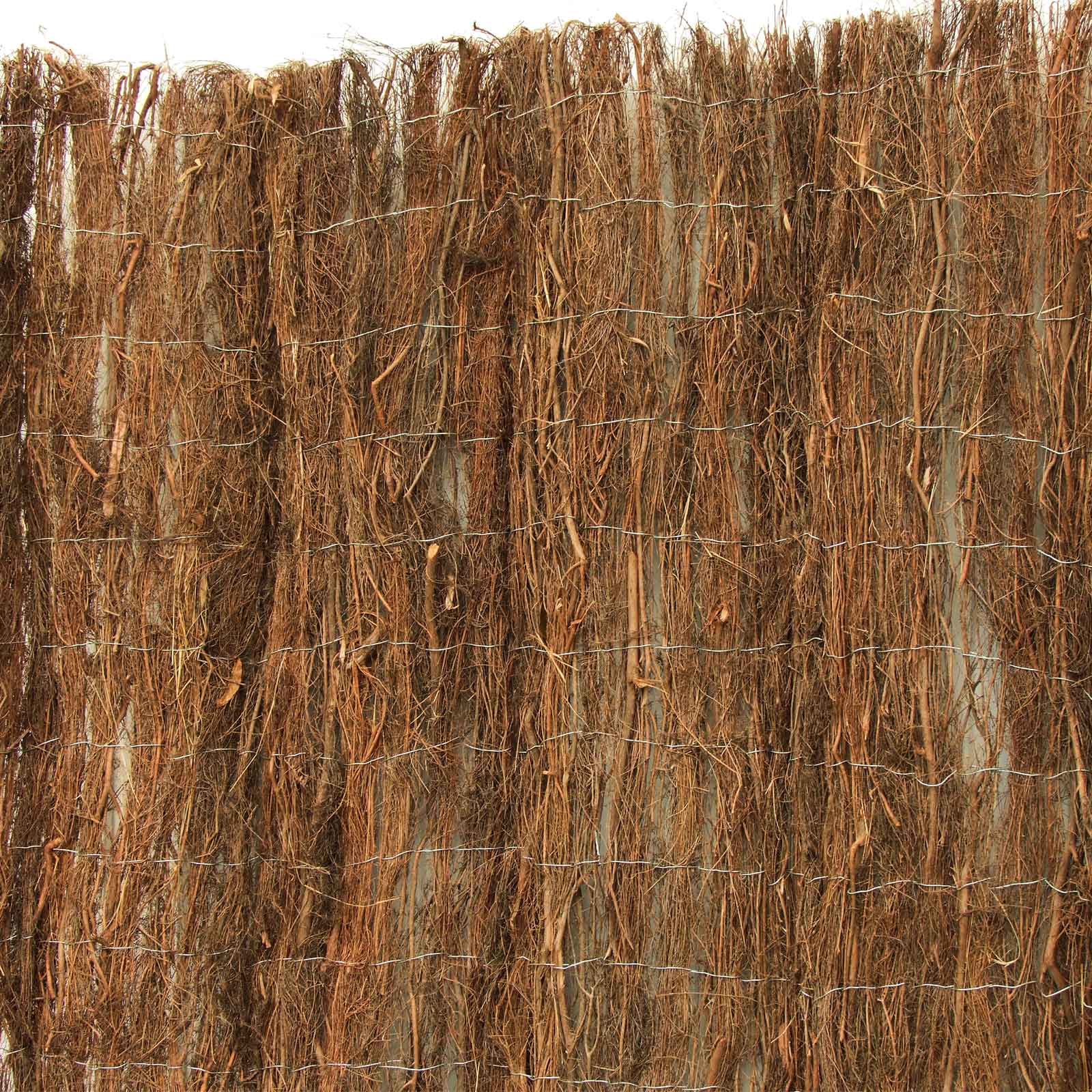 Naturmatte aus Heidekraut Sichtschutz Heidematten Bretagne 1,00 x  3,00m