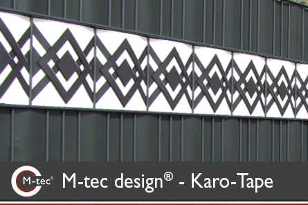 M-tec Designstreifen Karo tape