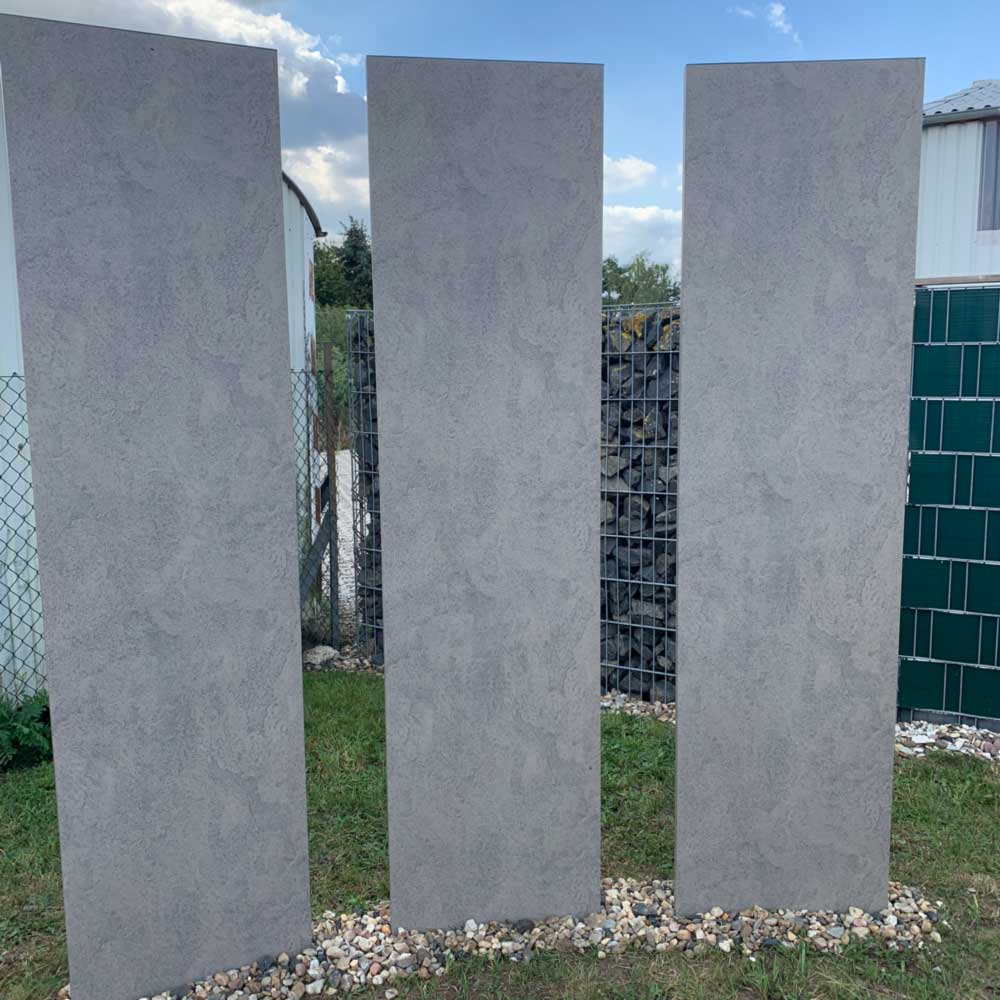 SYSTEMZAUN PALISADE | GRANITSTEIN SYSTEMZAUN PALISADE | GRANITSTEIN