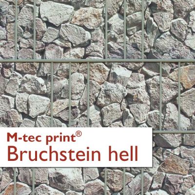 "M-tec print®" Weich-PVC - Bruchstein