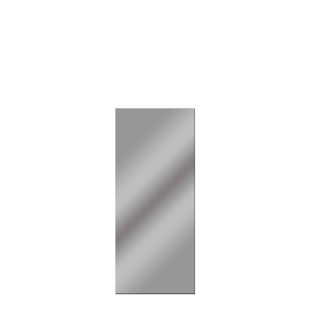 Glasscheibe Glaswand System Vetro grau 51,5 x 120 cm
