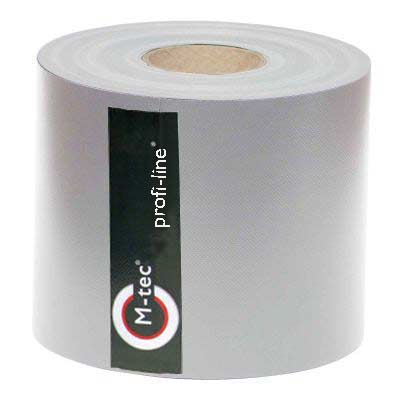 Sichtschutzstreifen M-tec Profi-line ®  weich-PVC lichtgrau