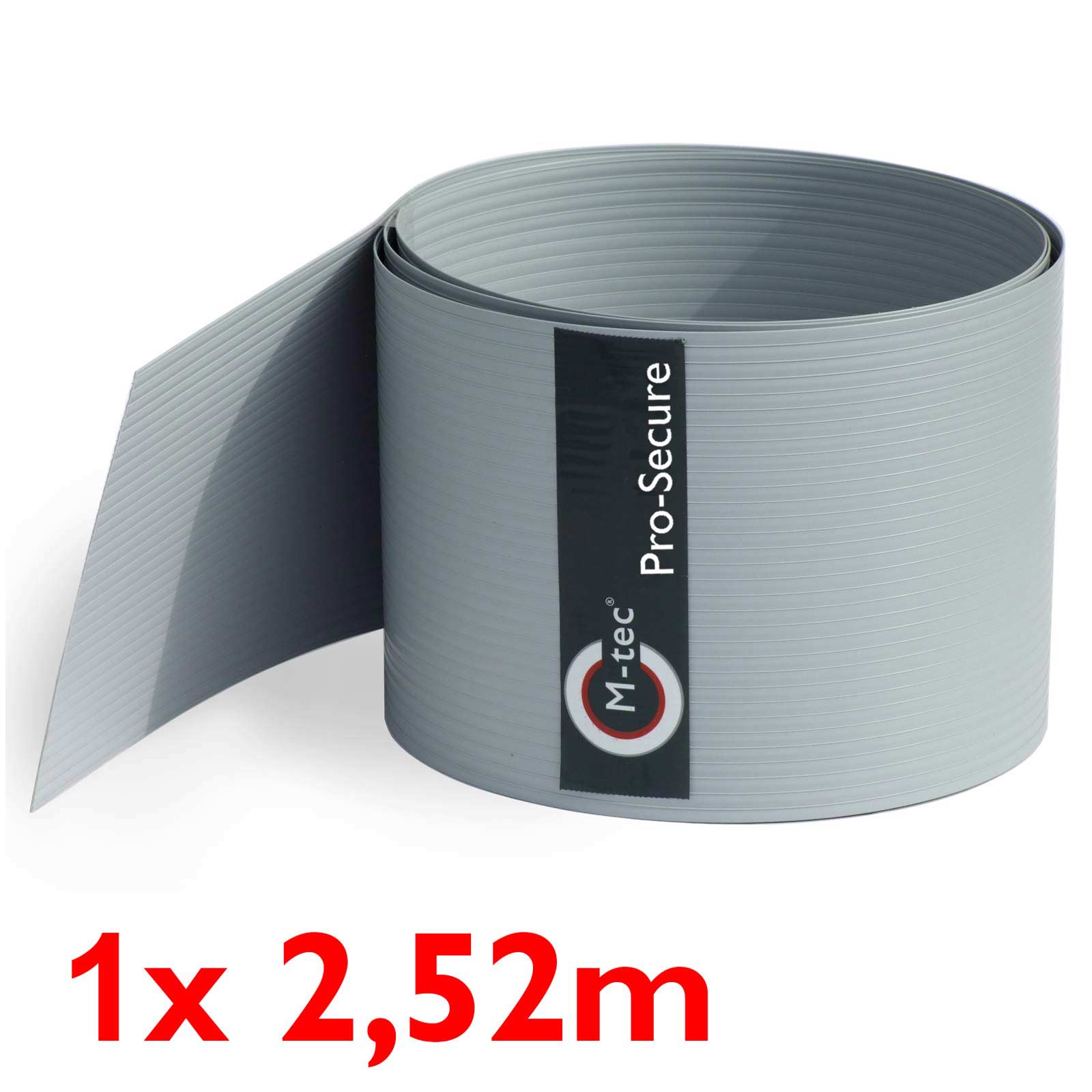 Hart - PVC Sichtschutzstreifen lichtgrau 19cm hoch
