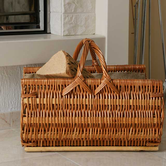 Weidenkorb - Typ Kaminholzkorb