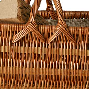 Weidenkorb - Typ Kaminholzkorb