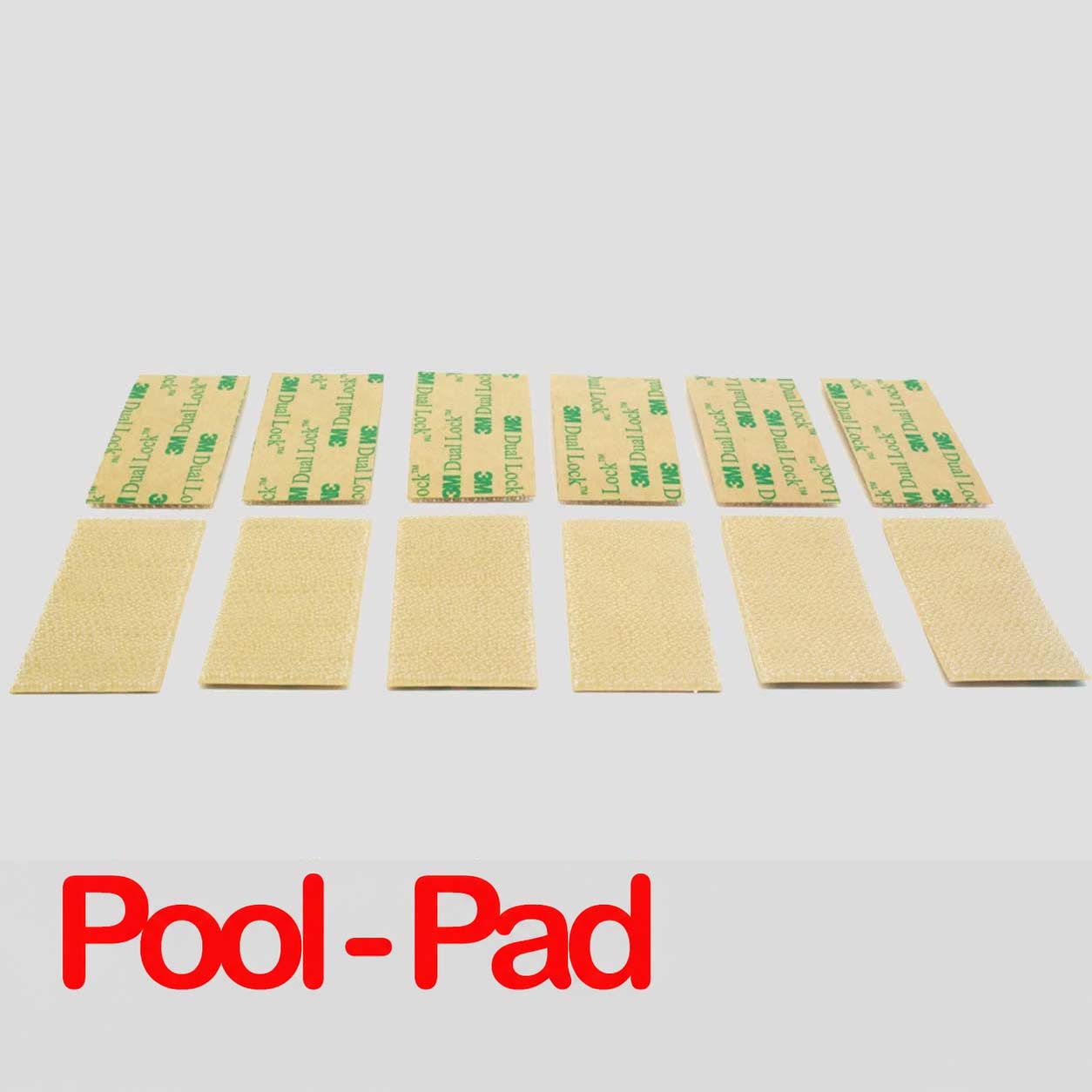 12 Hochwertige Klebe  Klettpads der Qualitätsmarke 3M