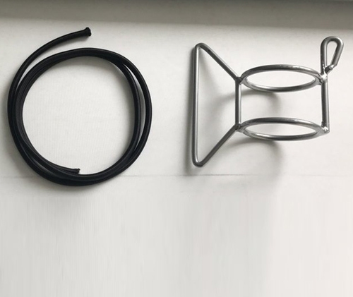 Stahlmast Sonnensegel Zubehör Sonnensegelmast stufenlos höhenverstellbar