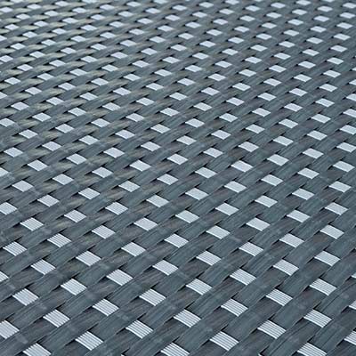 Sonderedition  Lounge Rattanstreifen „Graphite Line“ anthrazit