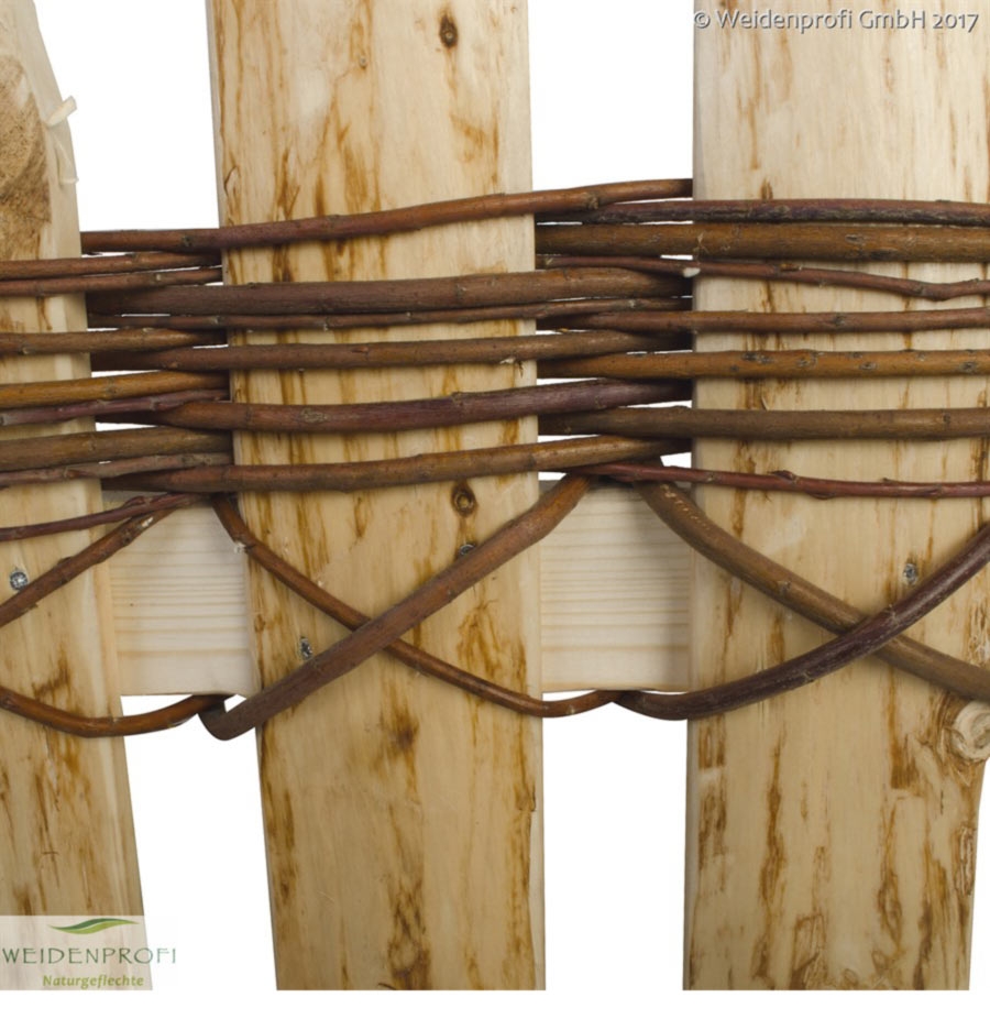 Staketenzaun Südtirol-100 x 100/125 cm