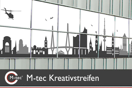 M-tec Kreativstreifen Skylines