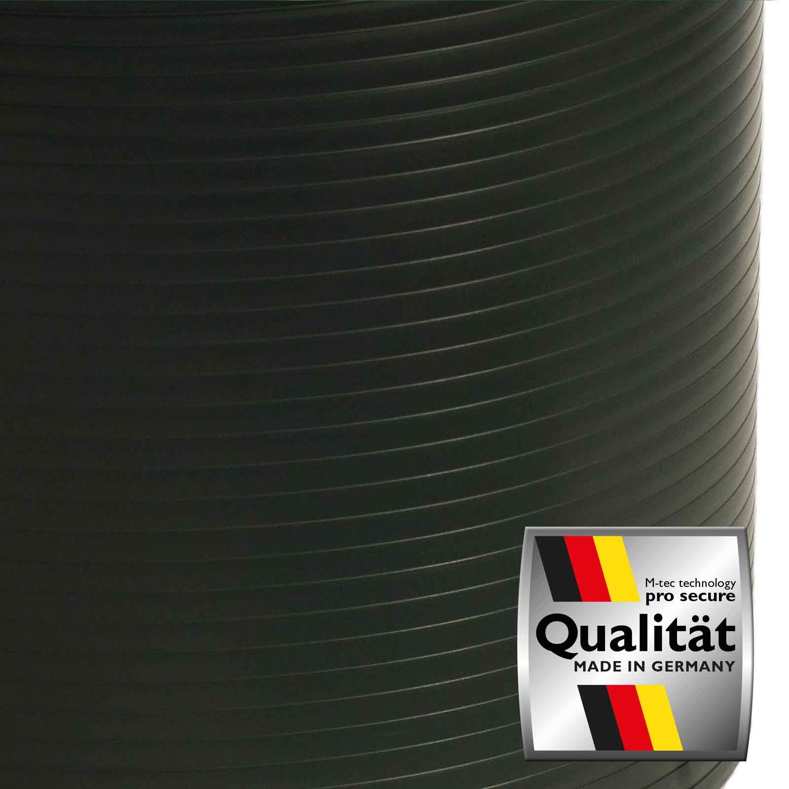 M-tec Hart PVC Anthrazit - Made in Germany Sichtschutz Mattenzaun Set - Anthrazit - Schwere Ausführung