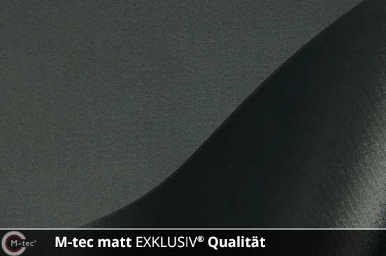 M-tec matt EXKLUSIV Qualität anthrazit