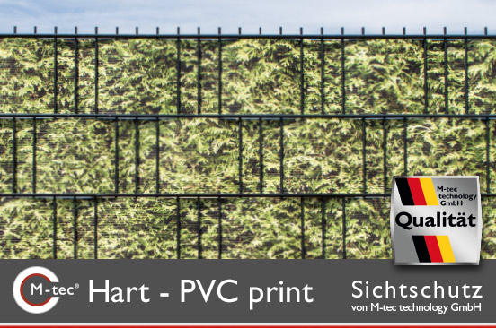 M-tec print - Hart-PVC Streifen mit Motiv M-tec print - Hart-PVC Streifen mit Motiv