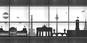 M-tec Kreativstreifen Berlin Skyline M-tec Kreativstreifen Berlin Skyline