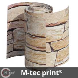 M-tec print  Sichtschutzstreifen Marke