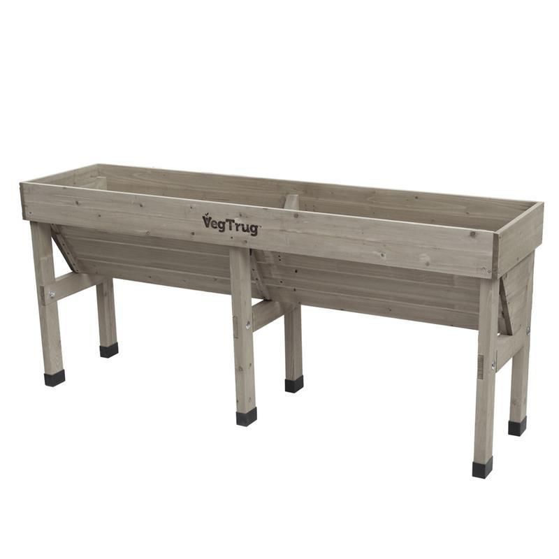 Hochbeet Klassik Grau 183x76x80 cm VegTrug