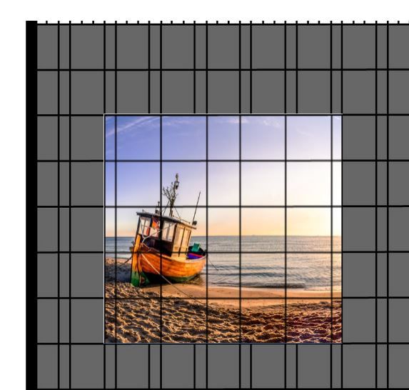 M-tec PRINT® Zaunfenster | Motiv Sonnenaufgang