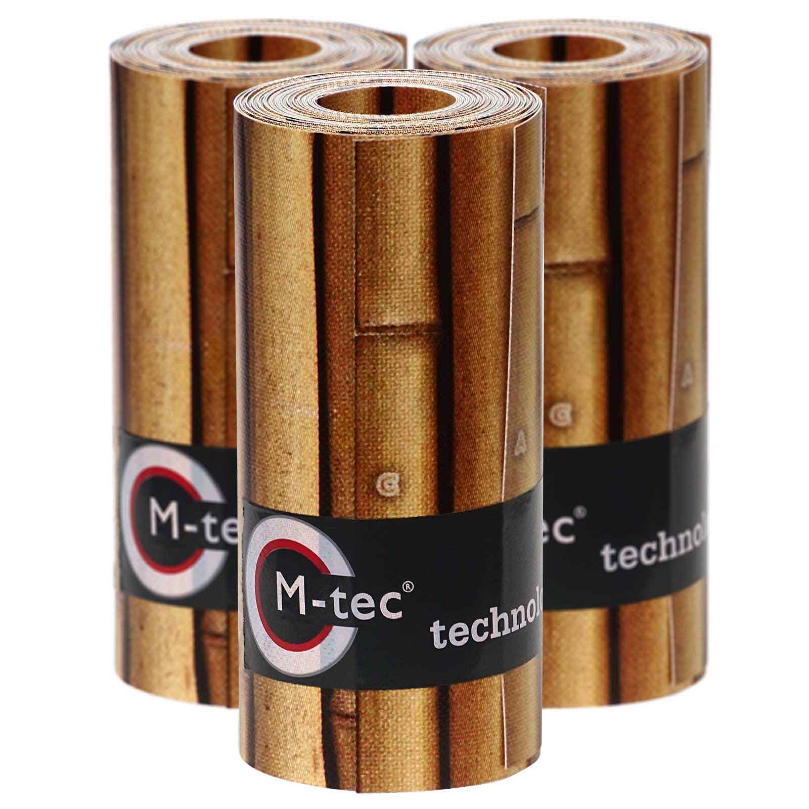 "M-tec print®" Zaunstreifen Bambus "M-tec print®" Zaunstreifen Bambus
