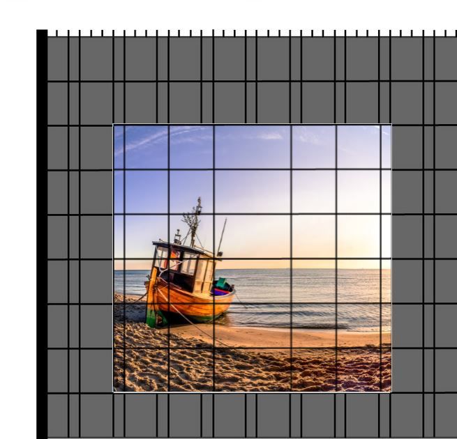 M-tec PRINT® Zaunfenster | Motiv Sonnenaufgang